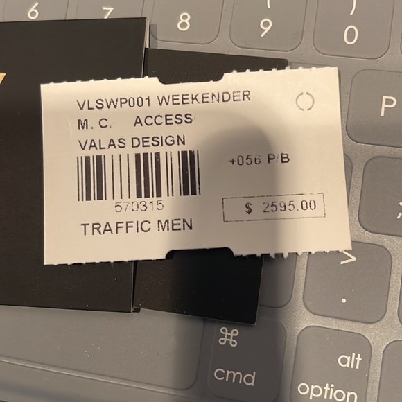 Valas Los Angeles Leather Weekender - Picture 5 of 6